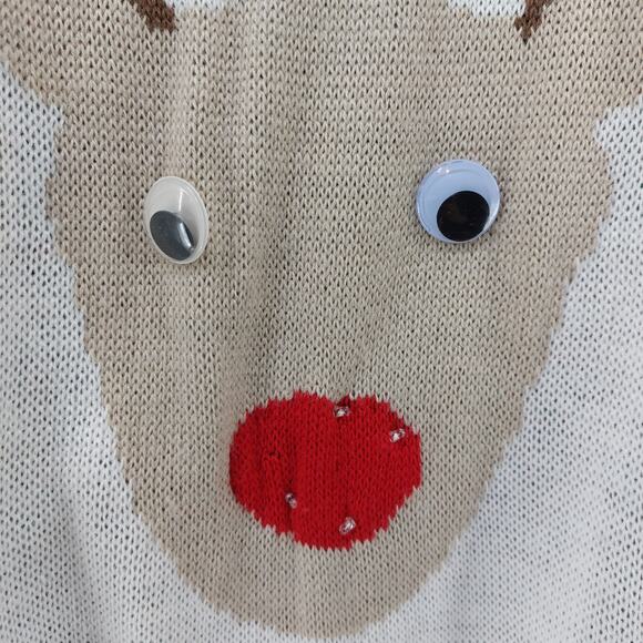 Tiara International Christmas Collection Size M Ugly Christmas Sweater - Picture 6 of 16